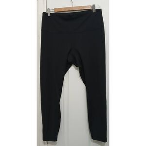 Lululemon women size 12 black align hi rise running leggings